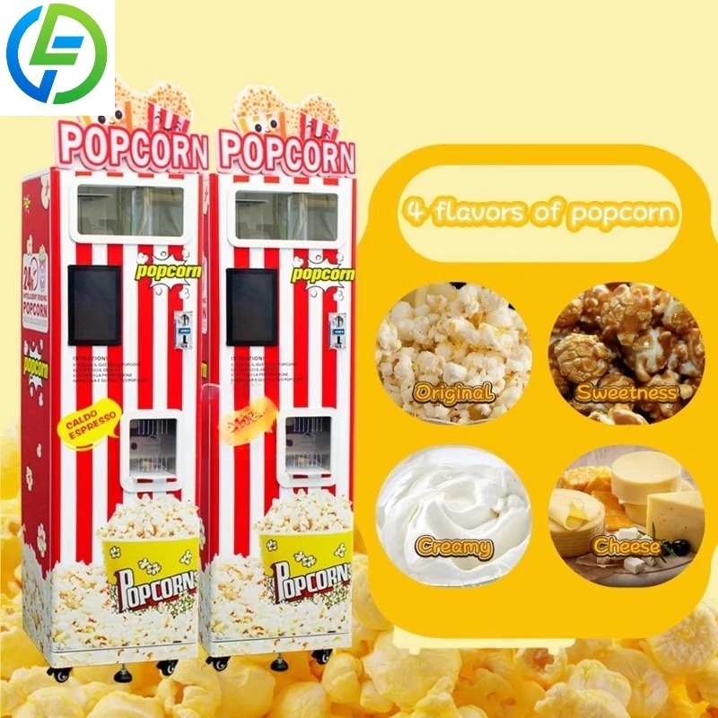 Popcorn Vending Machine - Machine à Popcorn Entièrement Automatique Personnalisée
