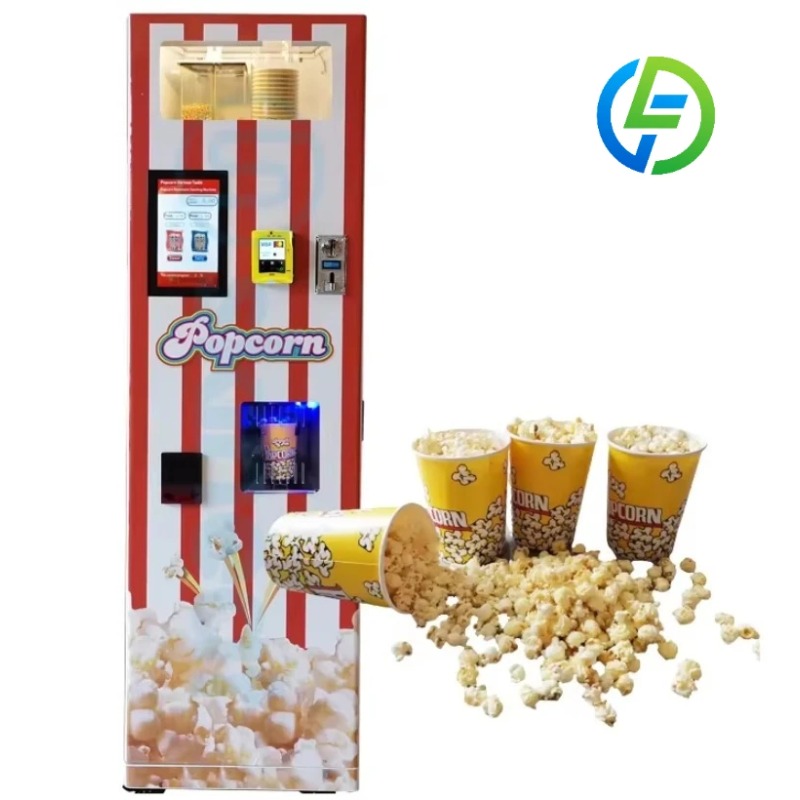 Popcorn Vending Machine - Machine à pop-corn entièrement automatique personnalisée,