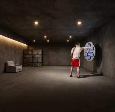 Arcade Games & Vending Llc Photos - Machine de boxe musicale intelligente pour