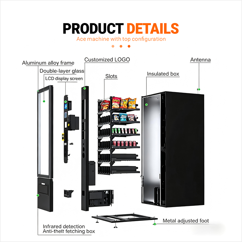 Distributeur automatique de sn - Popcorn Vending Machine avis et prix