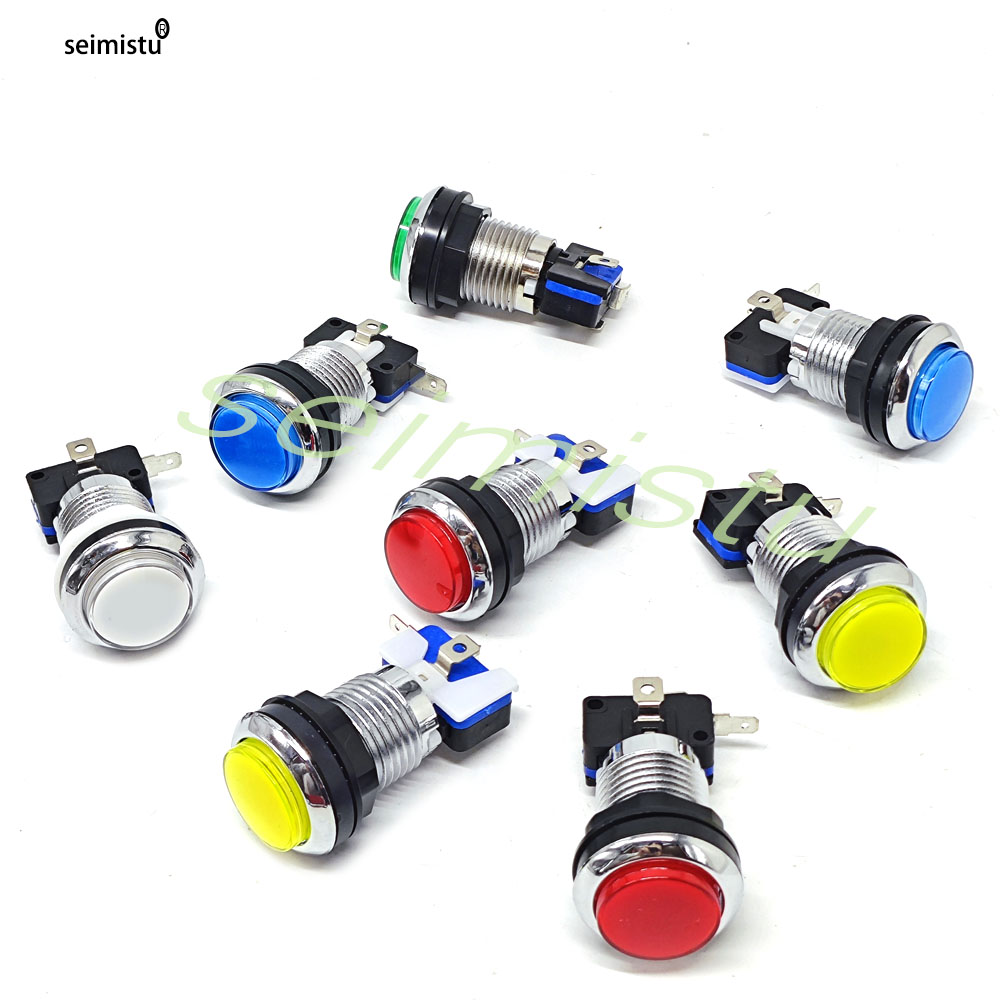 Bouton d'arcade 33mm, lumière  - Arcade Button Pcb avis et prix