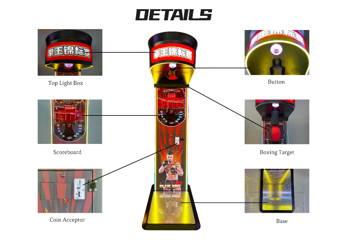 Machine de jeu d'arcade de box - Arcade Game Coin avis et prix