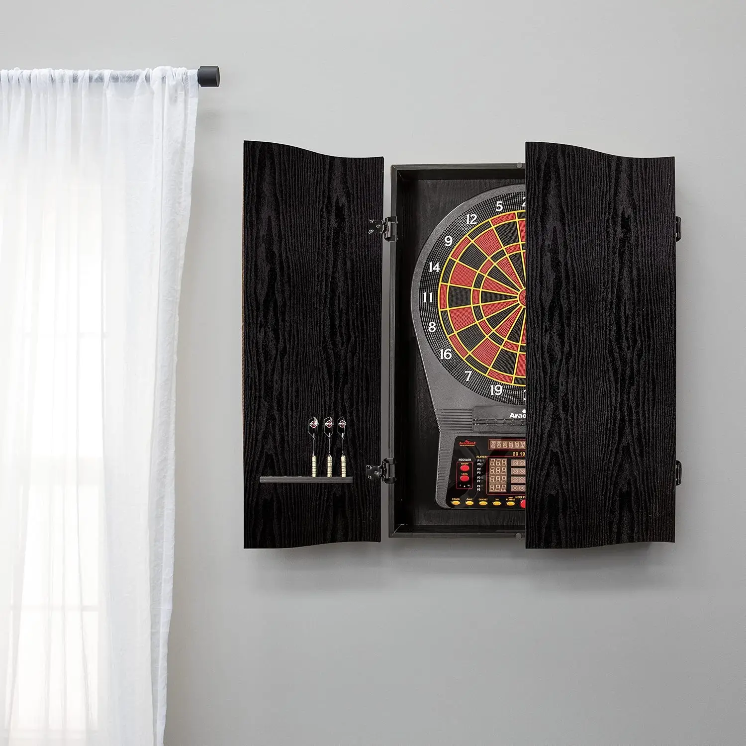 Armoire pour cible de fléchett - Electronic Dartboard Cabinet avis et prix