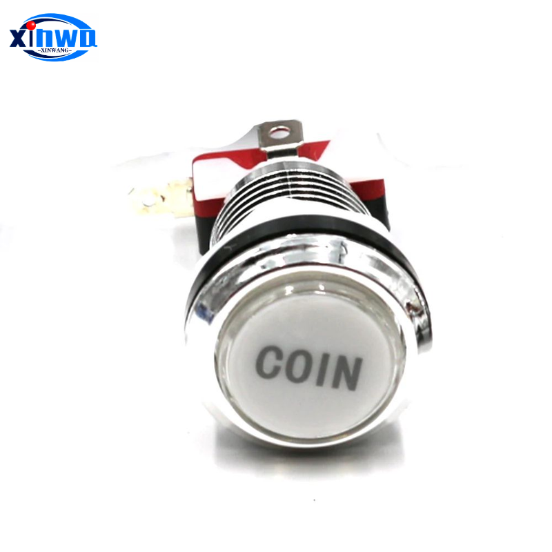 33mm Chrome bouton poussoir 12 - Arcade Button Pcb avis et prix