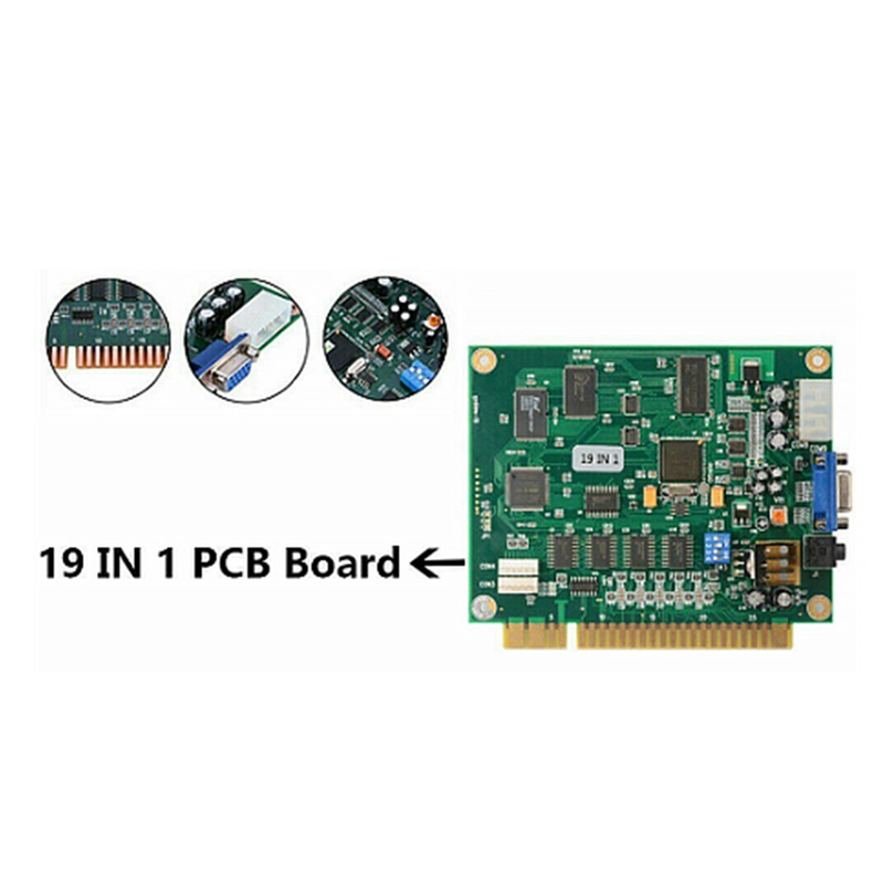 Carte PCB Multicade DT98 19 en - Arcade Button Pcb avis et prix